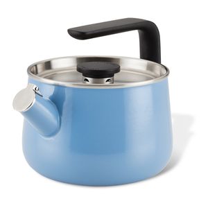 Tetera 1.9L, acero inoxidable esmaltado, apta para cocinas de inducción. KitchenAid.