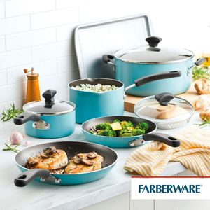 Juego de Ollas 15Pzs, antiad. DiamondMax® Cookstart Farberware.