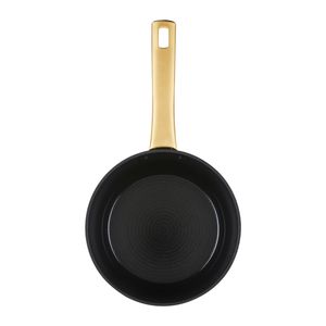 Perol 19cm con tapa de vidrio templado, aluminio forjado, antiadherente cerámico Max Induction. Farberware