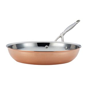 Sartén 25cm de Cobre interior Acero Inox. Línea Ruffoni Opus Cupra.