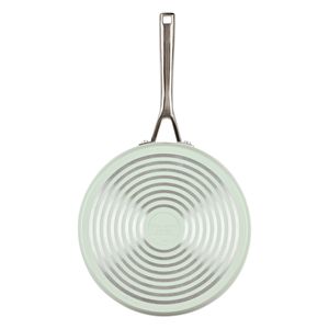Juego de Ollas 10 pzs, Anodizado Duro, Antiadh cerámico. Inducción. color Pistachio, KitchenAid