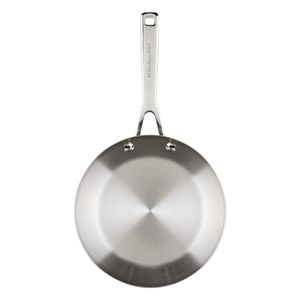 Set Sartenes 20 cm y 24 cm, acero inox 3 capas. Induccion. KitchenAid