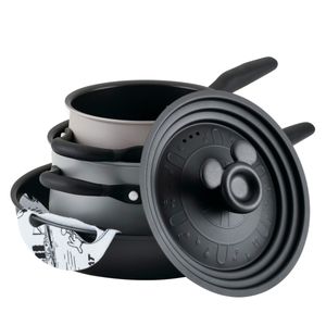 Juego de Ollas 4Pzs, antiad. Placa inducción. Disney FarberwareCaja averiada producto en perfecto estado