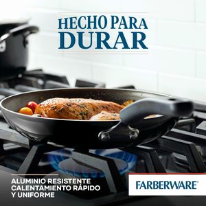 Juego de Ollas 15Pzs, antiad. DiamondMax® Cookstart Farberware.Caja averiada producto en perfecto estado